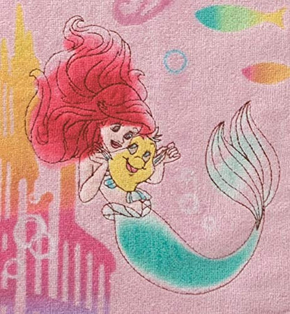 Marushin Disney Princess Little Mermaid Face Towel 34x80cm