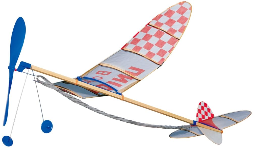STUDIO Mid Light Plane B-Class Union Rubber Powered Model Aircraft LP-07
