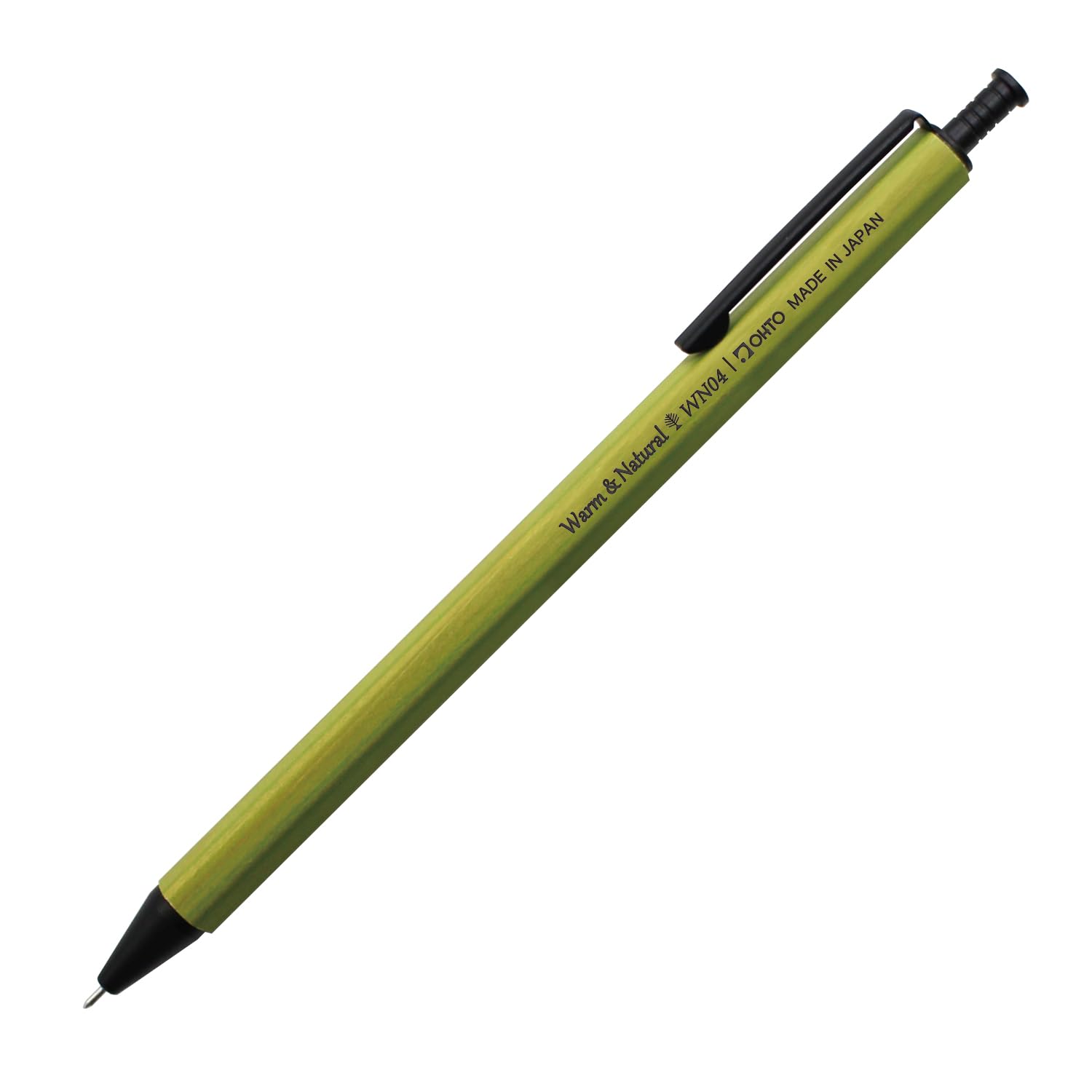 Auto Green Wood Barrel Ballpoint Pen WN04 for Smooth Writing