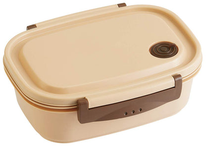 Skater Lightweight Bento Box L 720ml Microwave Safe Beige