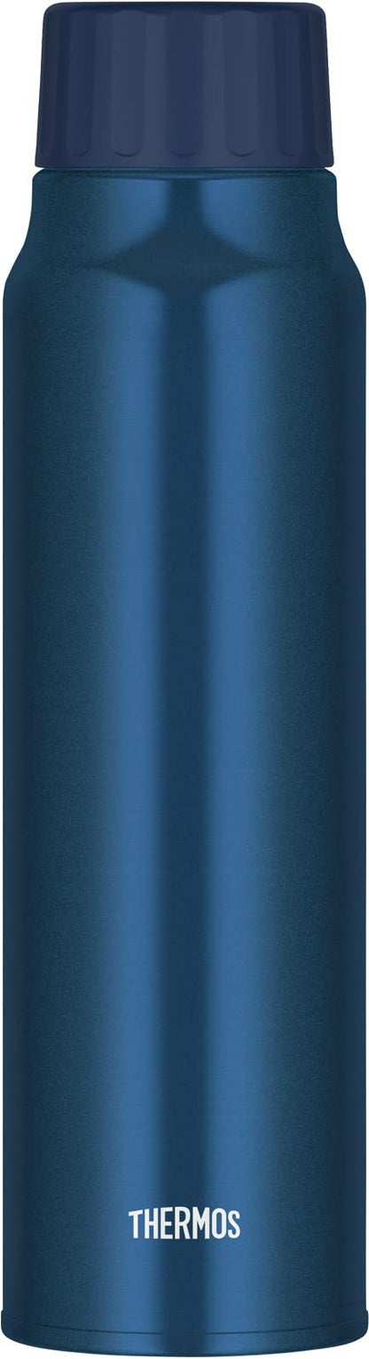 THERMOS Insulated Carbonated Beverage Bottle 1L Navy Blue