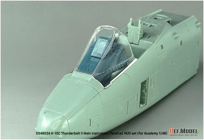 DEF.MODEL A-10 Thunderbolt II Dashboard and HUD Set for Academy Models