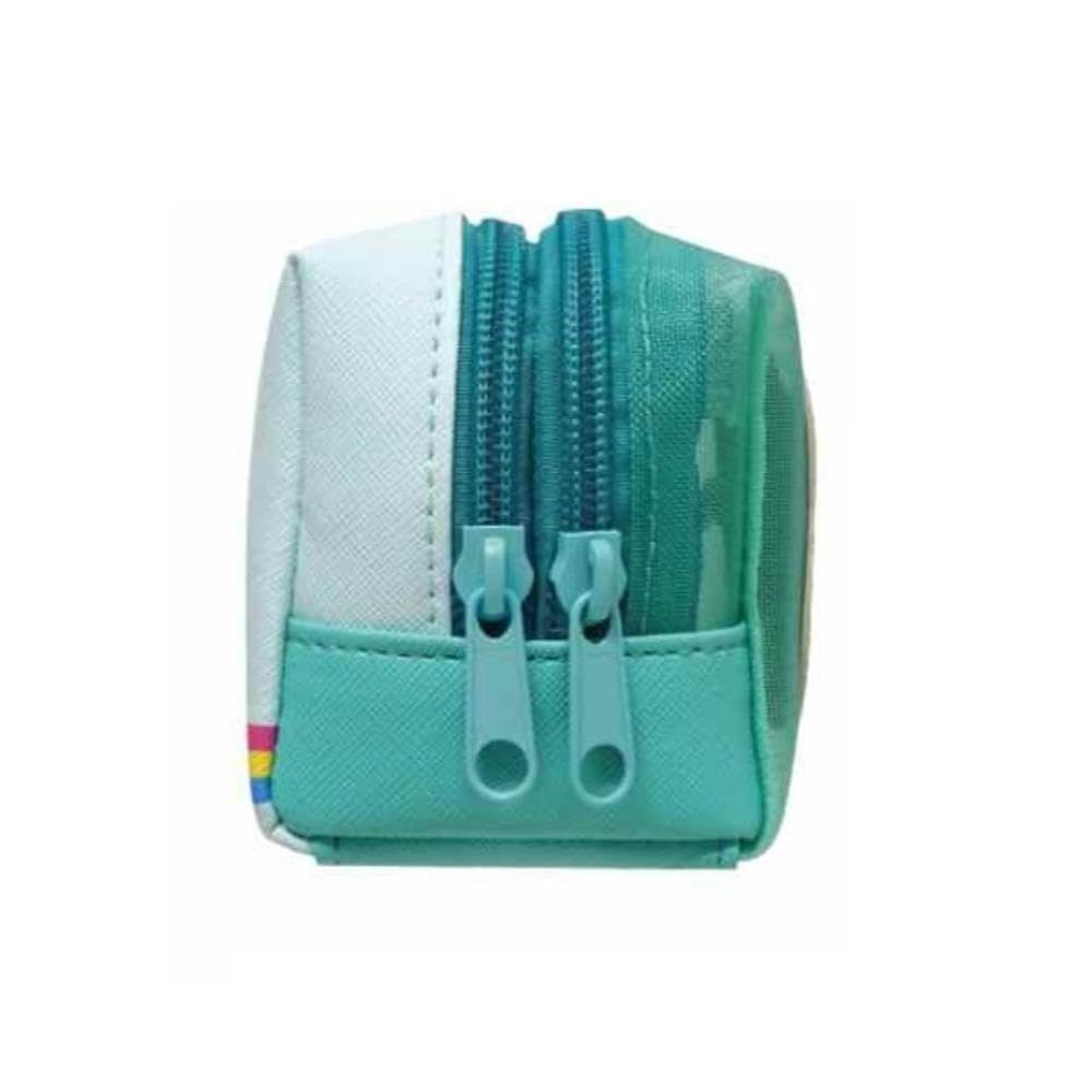 K&amp;Company Hello Kitty Mesh Box Pouch Mint 8x19x7cm