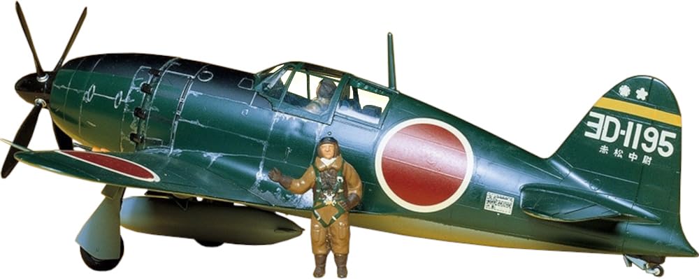 TAMIYA 1/48 Scale Navy Fighter Model Kit Raiden Type 21
