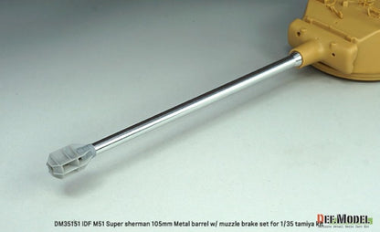 DEF.MODEL 1/35 Israel M51 Super Sherman Tank 105mm Barrel Set