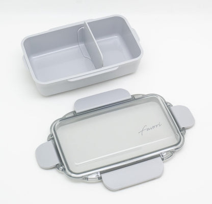 OSK DISH UP LUNCH Box with Dividers Microwave and Dishwasher Safe