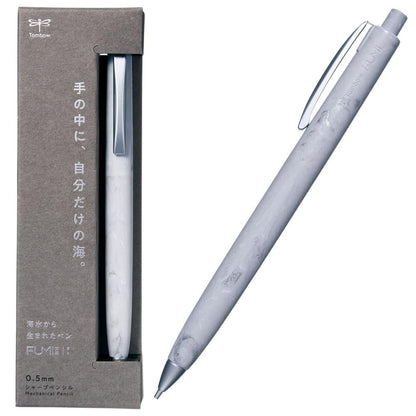 Tombow FUMI Mechanical Pencil 0.5mm Sand Gray for Precise Writing