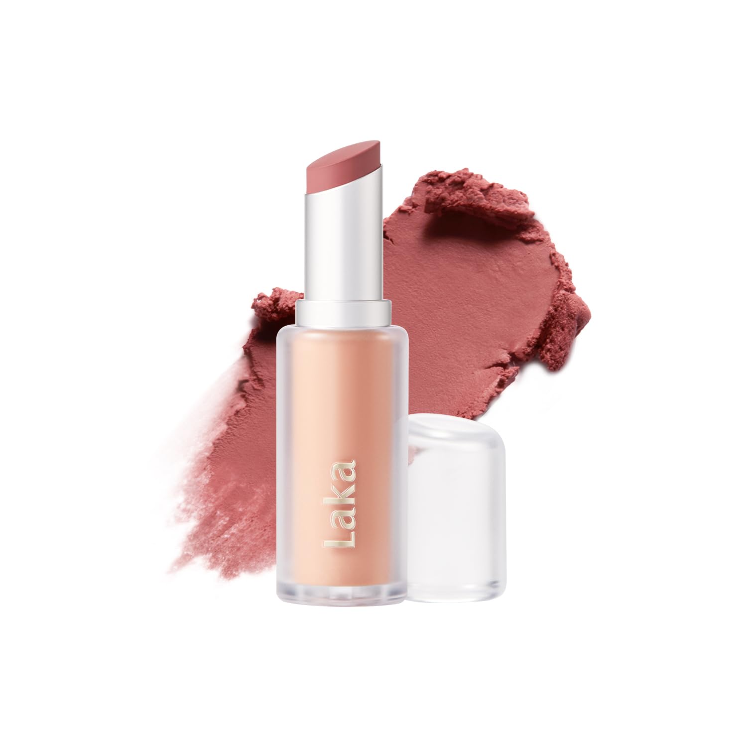 Laka Velvet Matte Lipstick Low Pink for Everyday Use