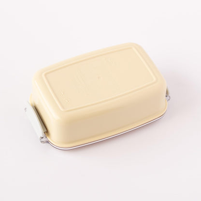 OSK Lunch Box with Dividers 500ml Antibacterial Made in Japan