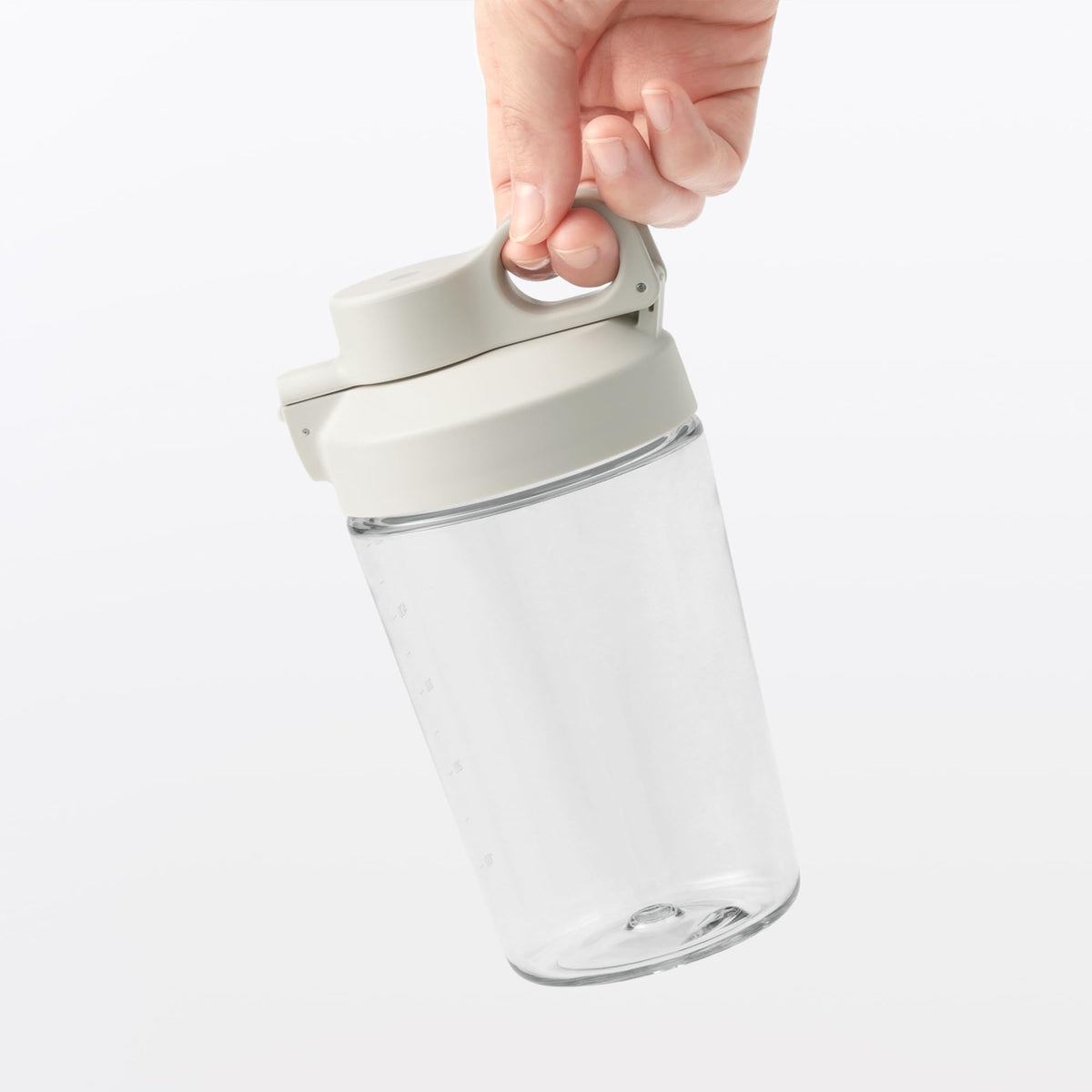 MUJI Easy-to-Clean Wide Mouth One-Touch Bottle 500mL