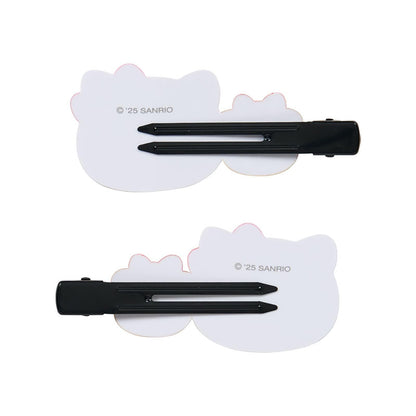 SANRIO Hello Kitty Long Hair Clips Set for Makeup and Cleansing
