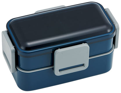 Skater Bento Box Midnight Blue 850ml Large Capacity for Men
