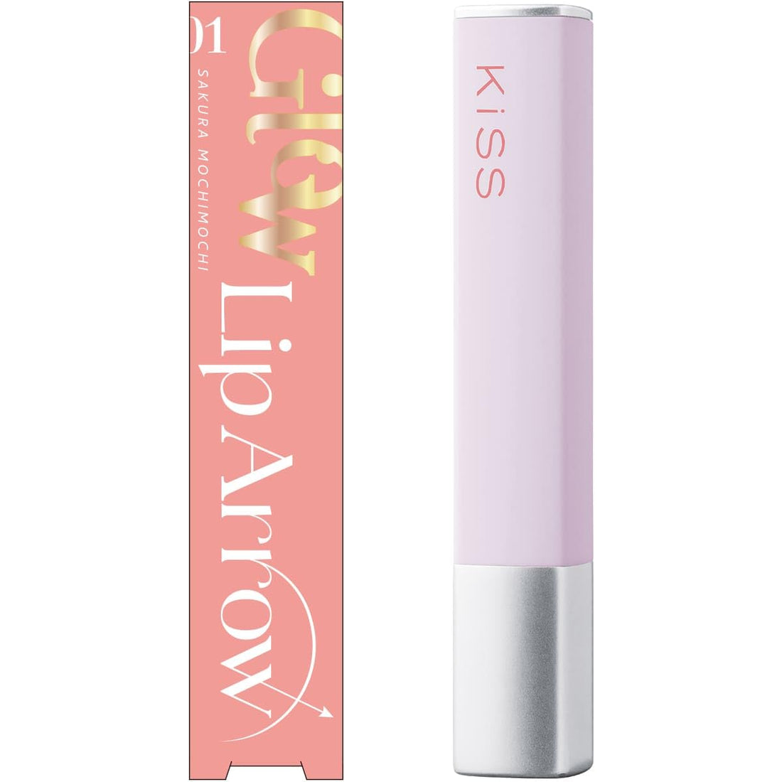 KiSS Lip Arrow Glow 01 Cherry Blossom Moisturizing Lip Color