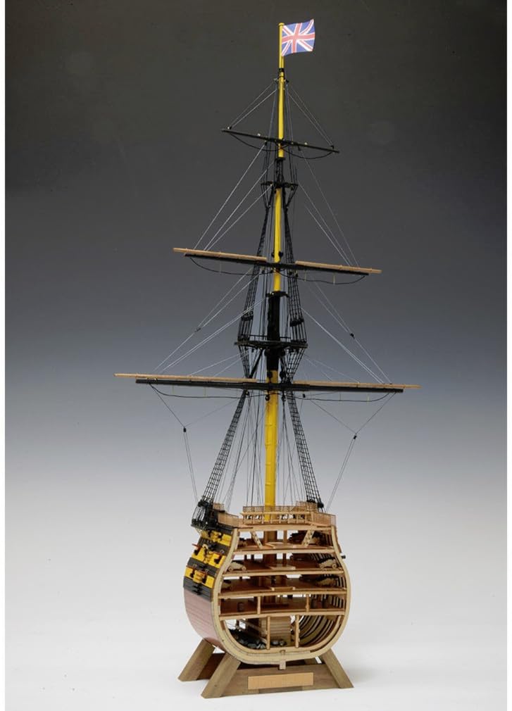 Woody JOE 1/160 Victory Cut Model Wooden Ship Assembly Kit