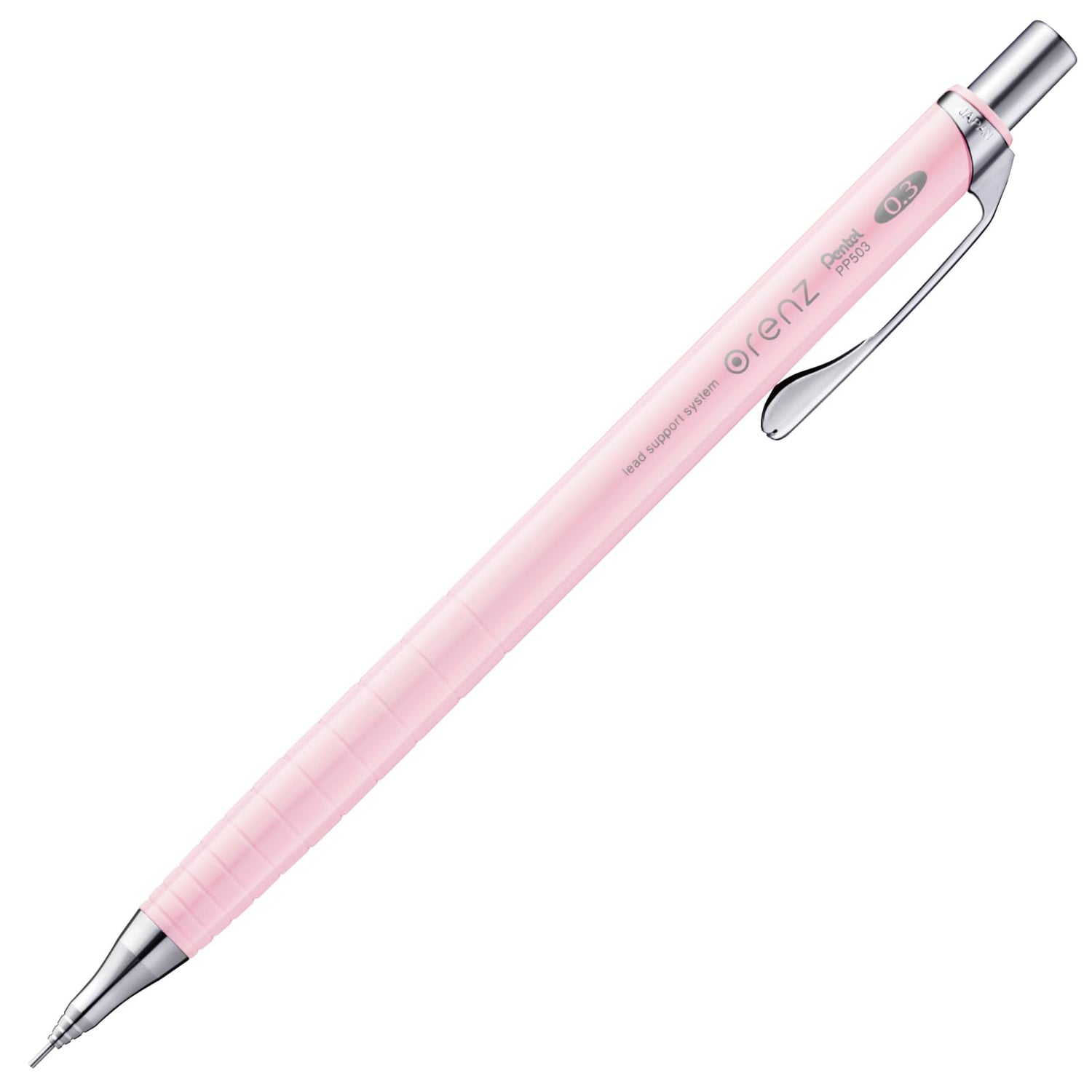 Pentel Orenz 0.3mm Mechanical Pencil Pastel Pink