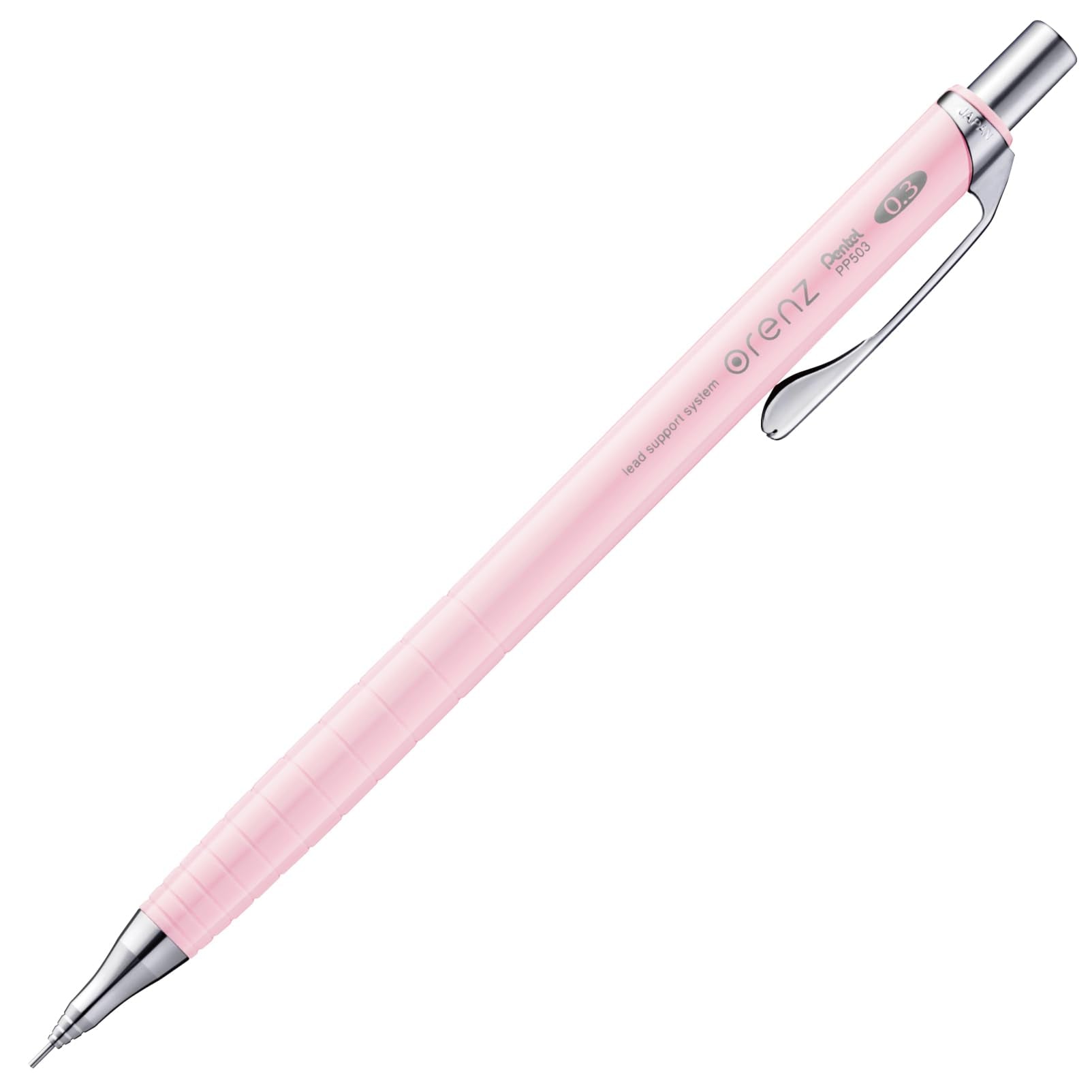 Pentel Orenz 0.3mm Mechanical Pencil Pastel Pink