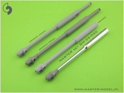 Master 1/35 Scale Model Parts for German Tiger I Tank with 8.8cm Gun Barrel