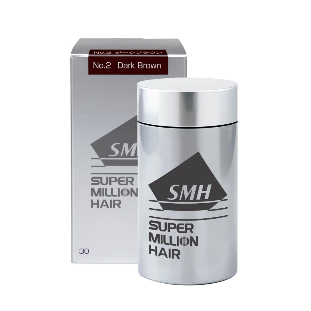Super Million Hair Dark Brown Powder 30g for Hair Concealment