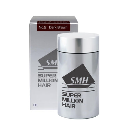 Super Million Hair Dark Brown Powder 30g for Hair Concealment