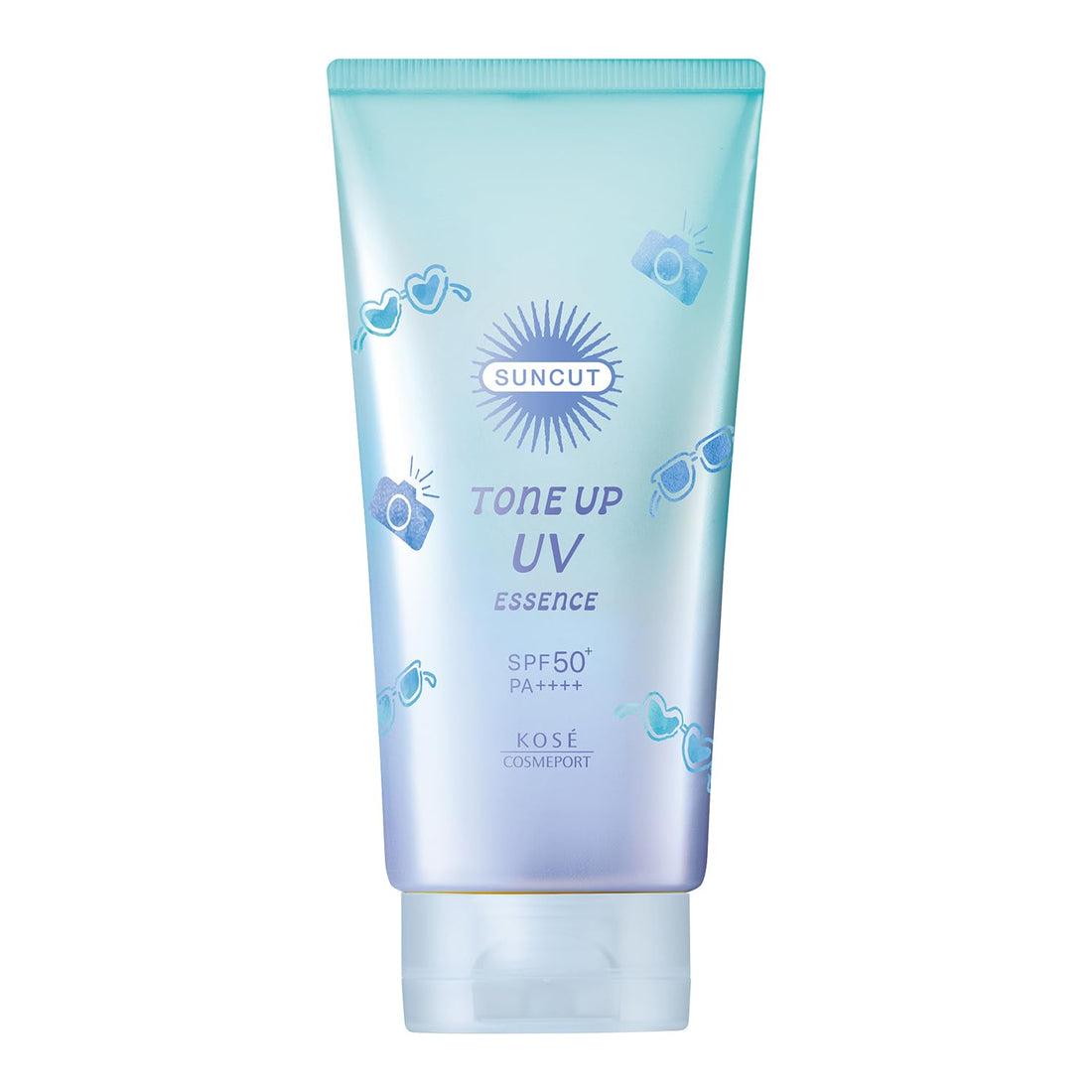 Sunkat Tone Up UV Essence Snow White Blue 80g Waterproof Sunscreen