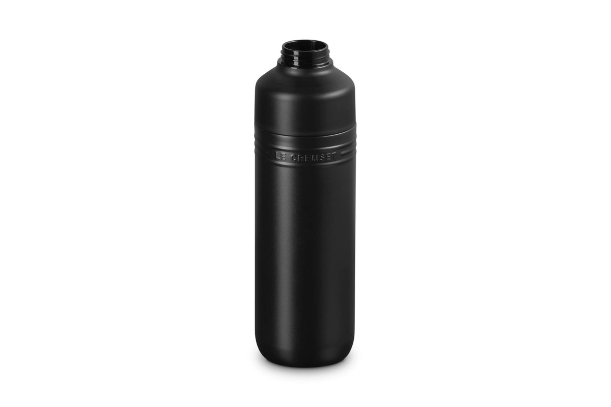Le Creuset Bottle 1000ml Vacuum Insulated Matte Black for On-the-Go