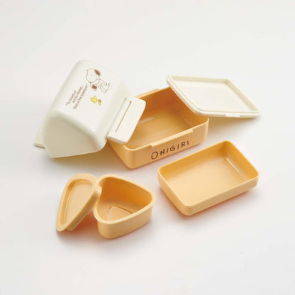 Skater Cute Triangle Onigiri Lunch Box for Kids with Antibacterial Feature