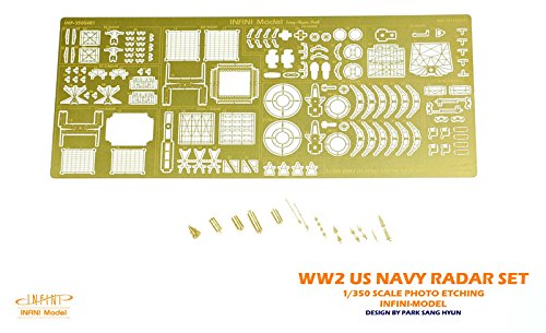 Infini Model 1/350 Scale WWII US Navy Radar Model Kit