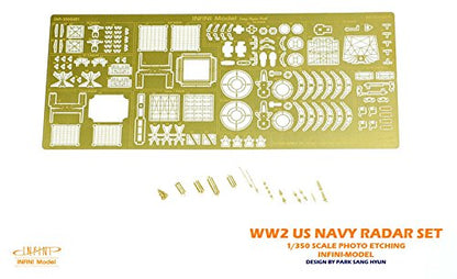 Infini Model 1/350 Scale WWII US Navy Radar Model Kit