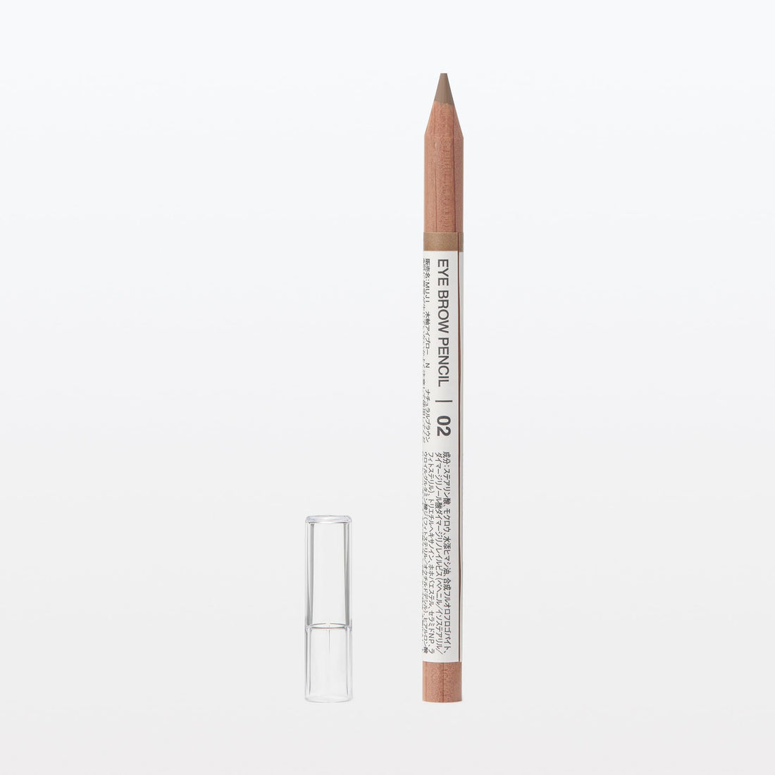 MUJI Eyebrow Pencil Natural Brown for Effortless Definition