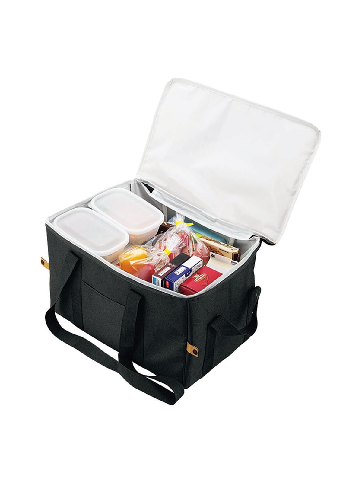 Kakusee Insulated Bag Black for Japanese Beauty on the Go