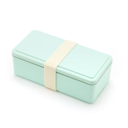 Miyoshi Seisakusho Gel-Cool Square Lunch Box with Ice Pack Mint Green