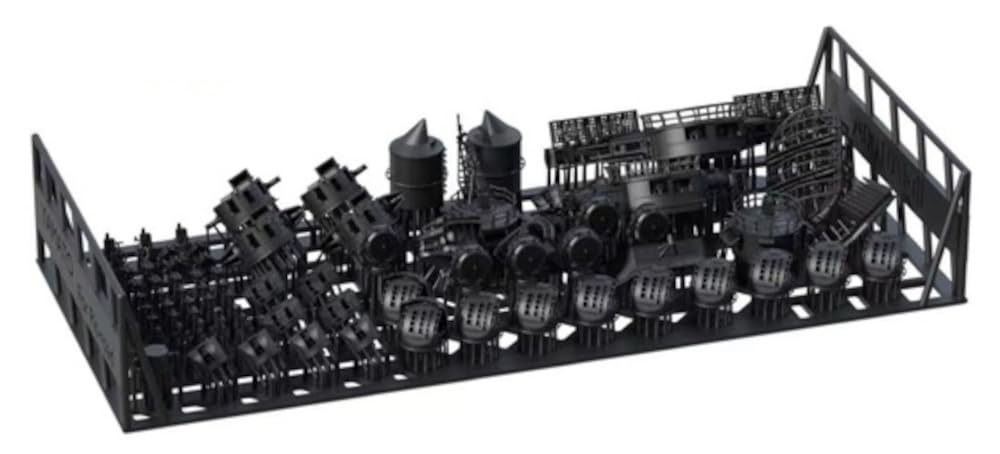 Bunker Studio 1/700 Scale Model Detail Upgrade Set for Japanese Battleship Yamato