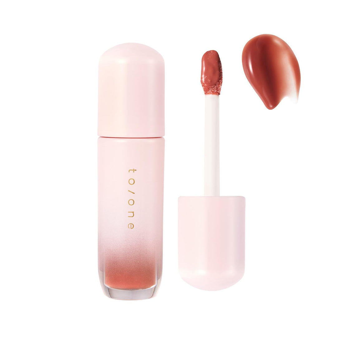 to/one Petal Blooming Gloss 03 Slow Jam Lip Gloss High Pigment Rose Beige