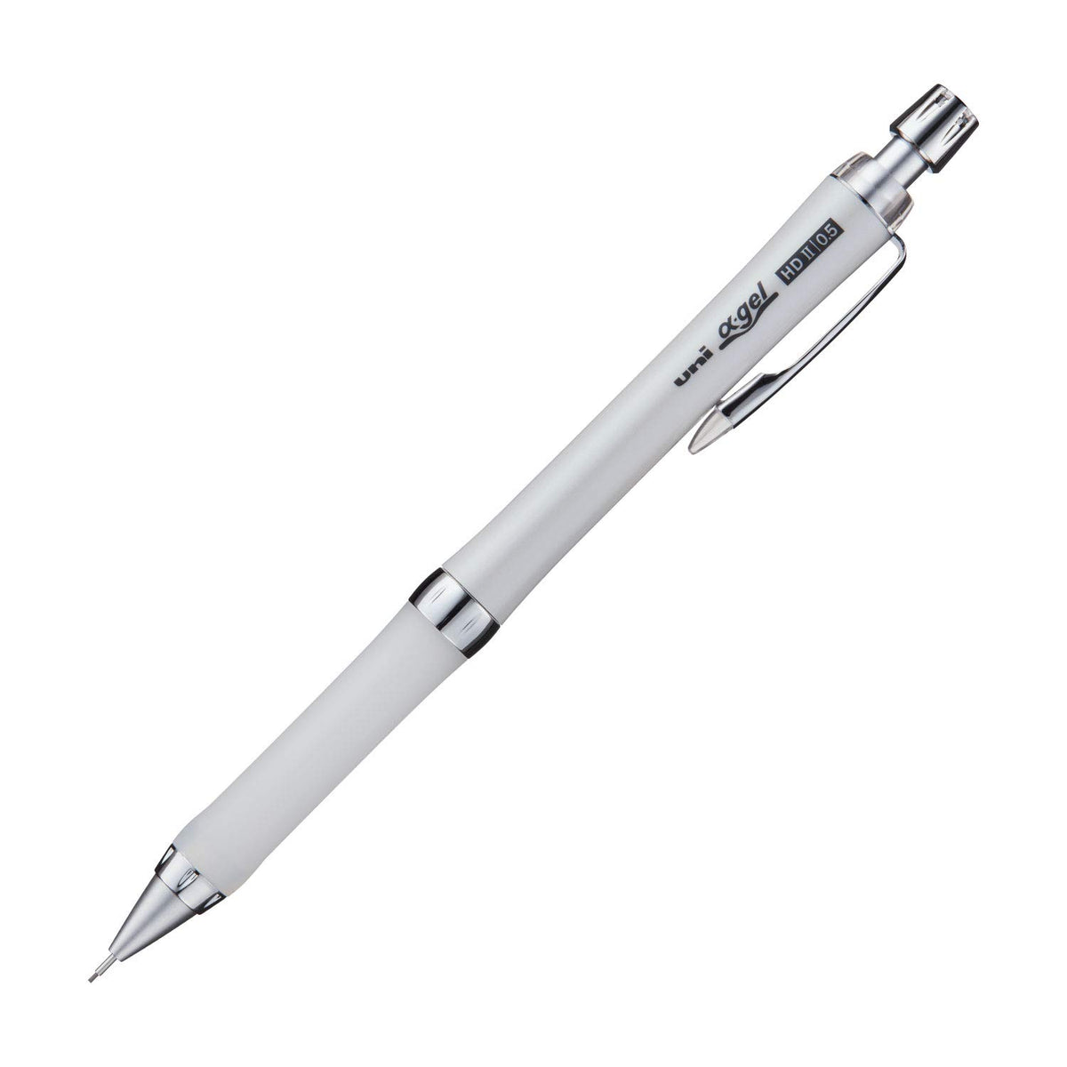 Mitsubishi Pencil Uni Alpha Gel Mechanical Pencil Firm 0.5 White
