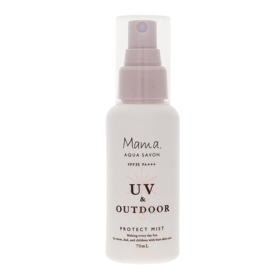 AQUA SAVON UV Outdoor Mist Flower Aroma 70mL