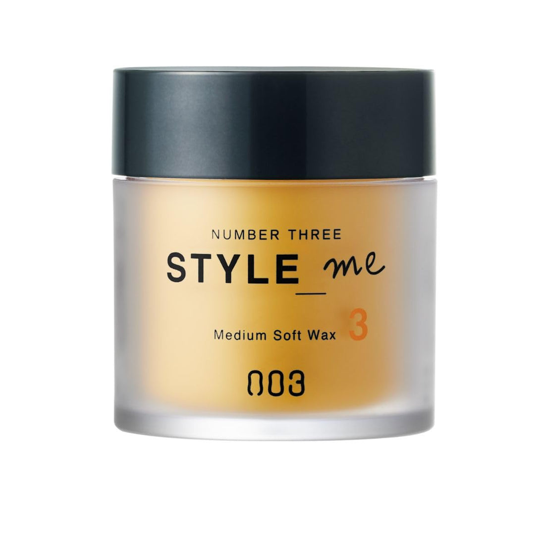 Number Three Medium Soft Wax Hair Wax 50g for Flexible Hold