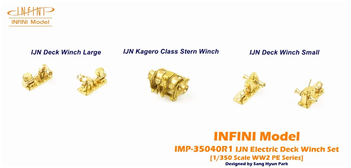Infini Model 1/350 Scale Winch Set A for Japanese Navy Model Kits