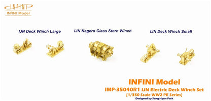 Infini Model 1/350 Scale Winch Set A for Japanese Navy Model Kits