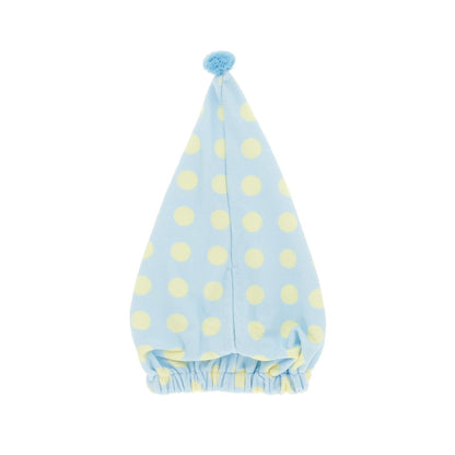 Marushin Swimming Towel Cap for Kids with Large Polka Dots