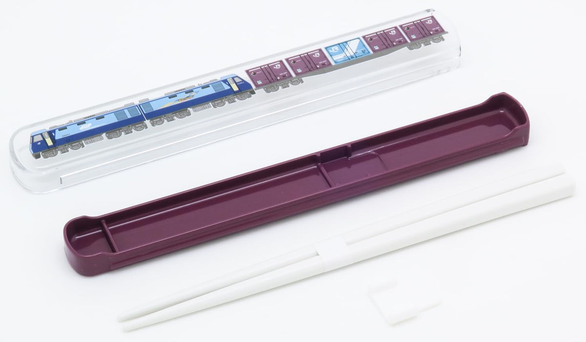 OSK Lunch Box Set with Chopsticks and Lid 19.5cm for Easy Use