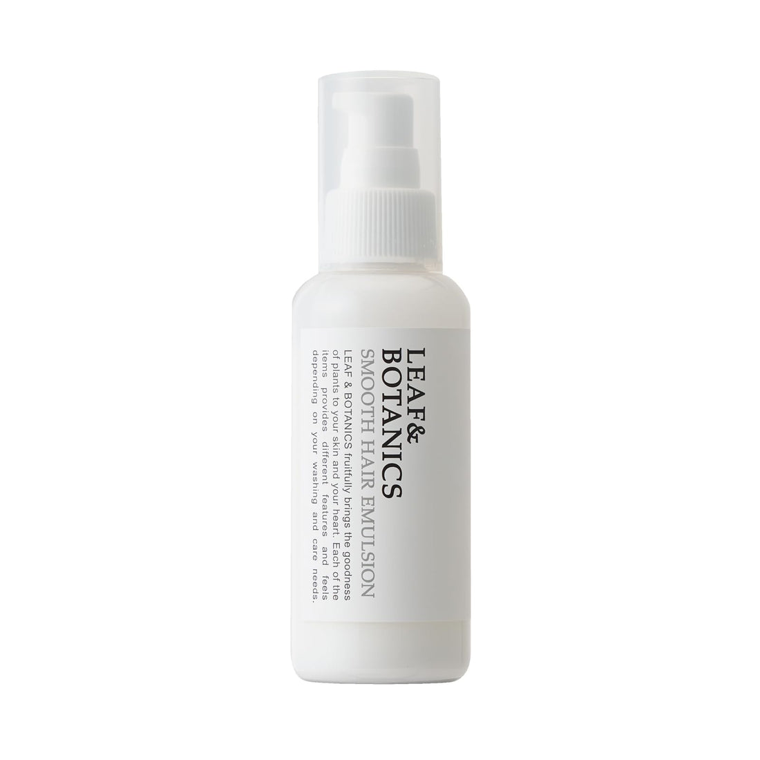 Leaf &amp; Botanics Smooth Hair Emulsion 120ml for Soft and Manageable Hair