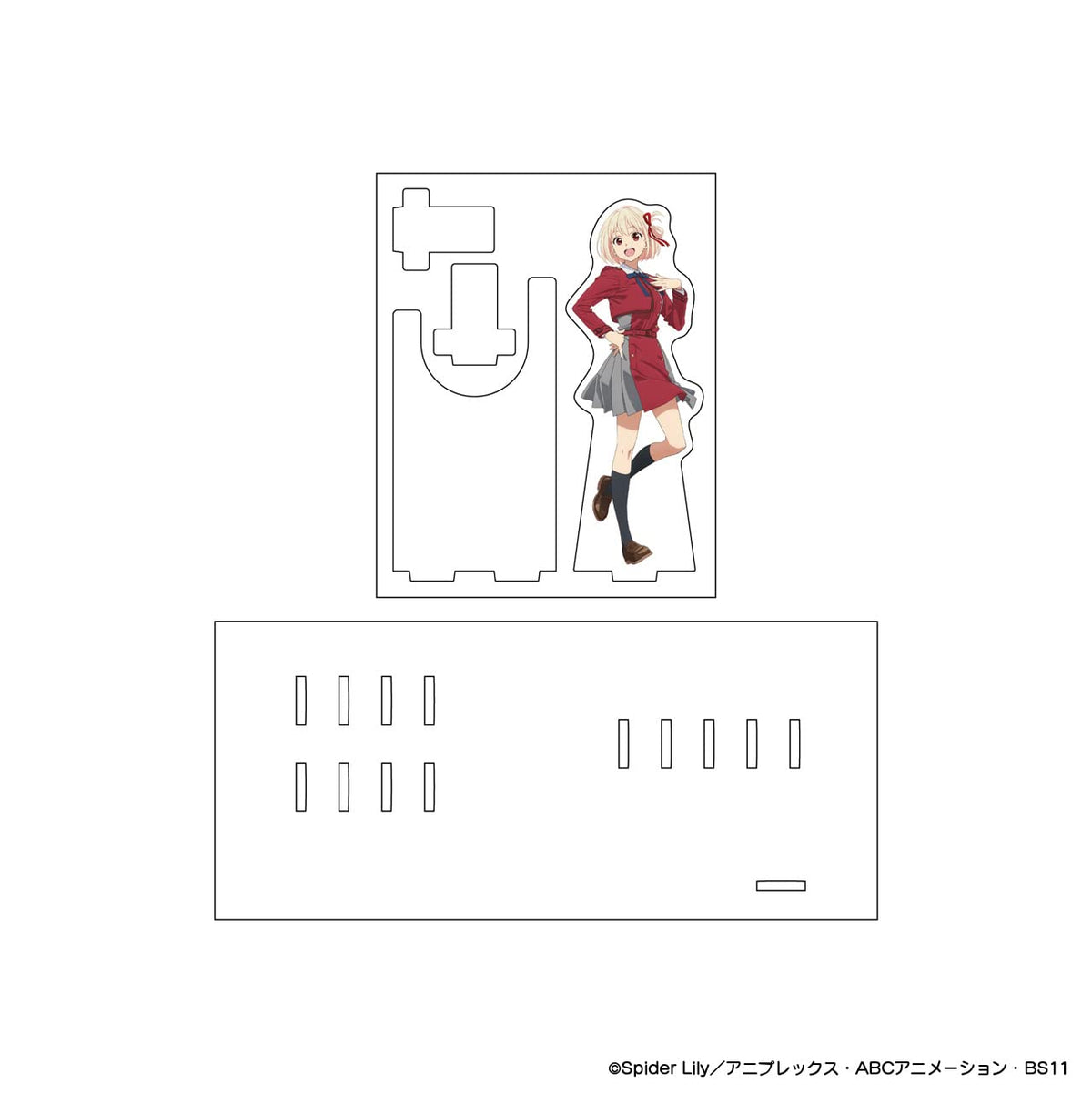 Groove Garage Acrylic Gun Stand for Licorice Recoil Chisato Nishikigi