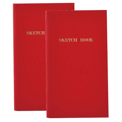 trystrams Field Notebook Sketch Set Red 2-Pack for Creative Minds