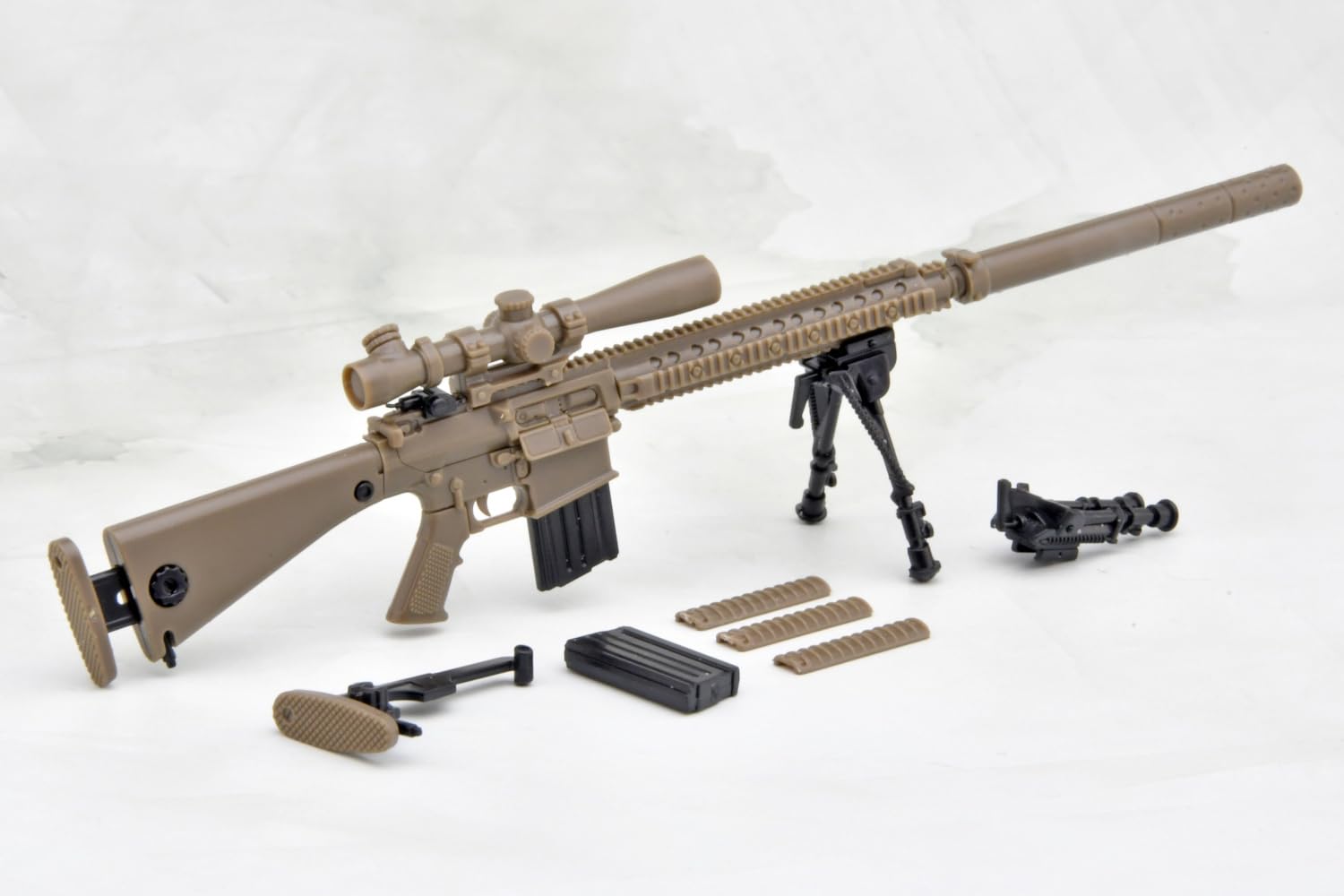 TOMYTEC 1/12 Little Armory LA110 M110 SASS Type Model Kit