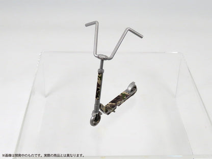 MIC Pripura Camo Kickboard Figure Full Color Printed Plastic Kit