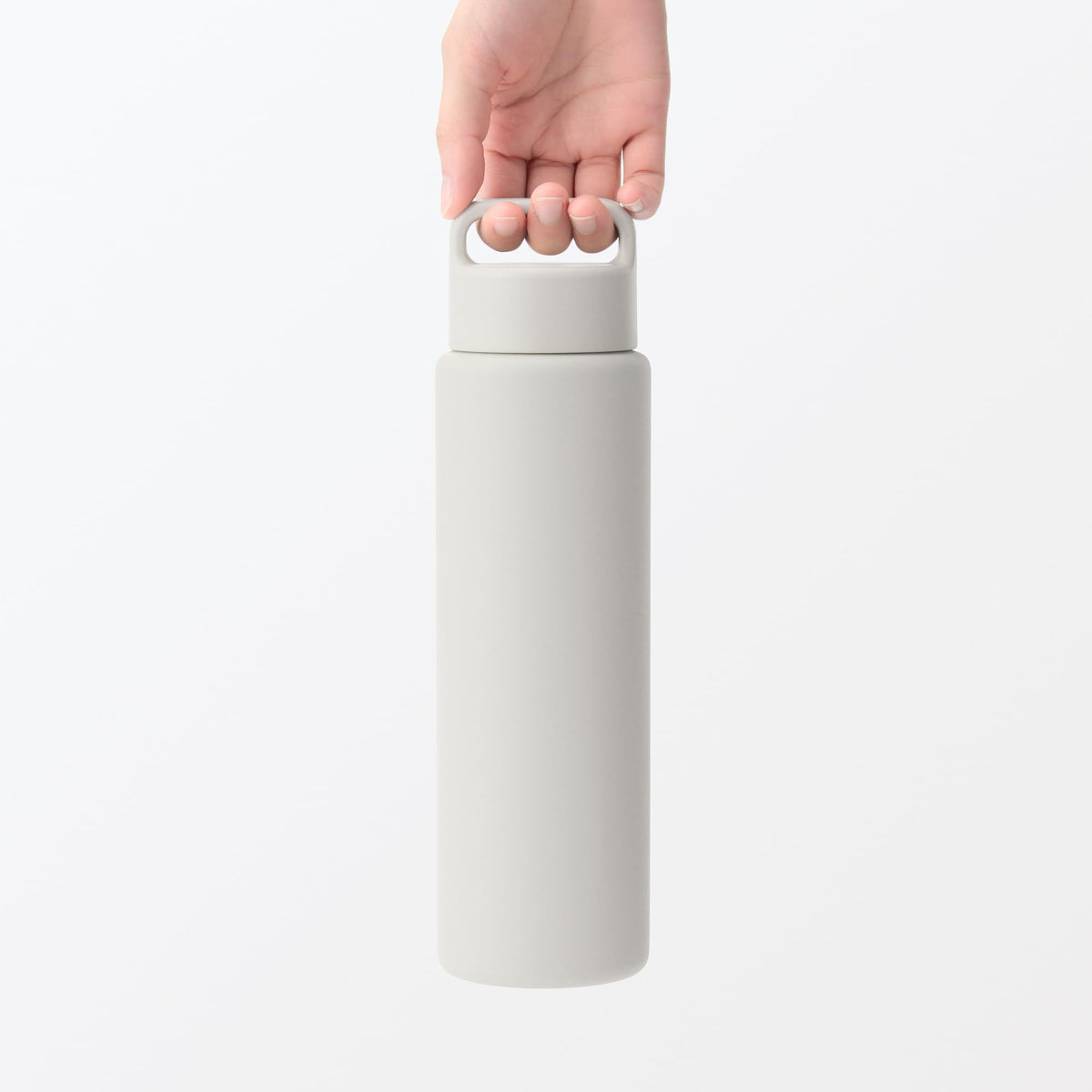 MUJI Vacuum Insulated Bottle with Handle 750mL for Hot and Cold Drinks