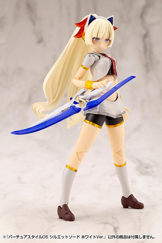KOTOBUKIYA M.S.G Modeling Support Goods Virtua Style 06 Silhouette Sword White 135mm