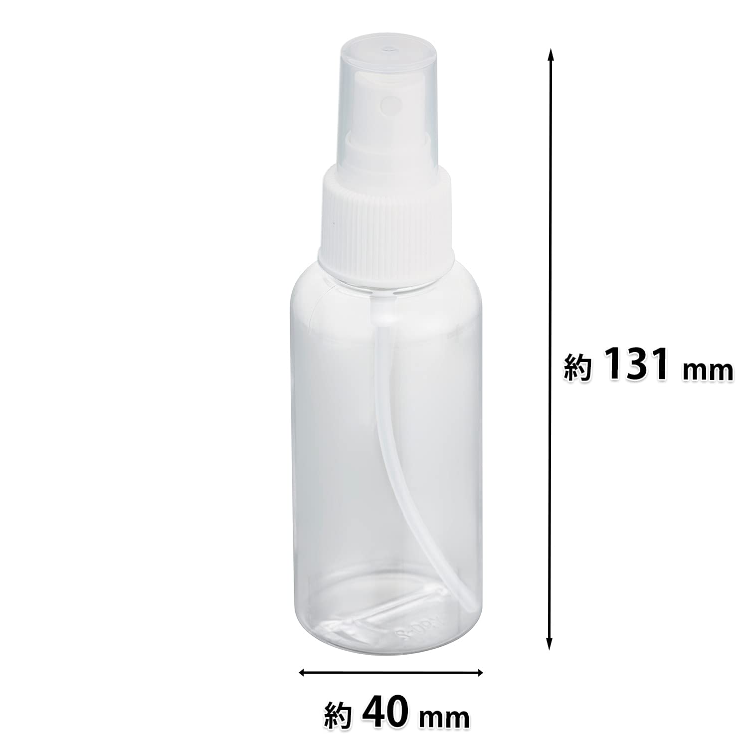 KAI Spray Bottle 90ml Travel Size Clear Cosmetic Container