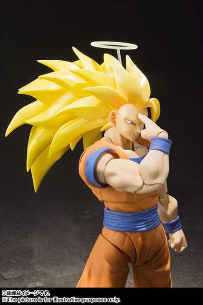 TAMASHII NATIONS S.H. Figuarts Dragon Ball Z Super Saiyan 3 Goku Figure 155mm