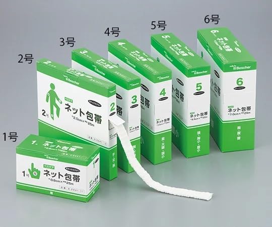 AS ONE Latex-Free Net Bandage Size 1 for Comfortable Use